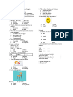 Soal Bahasa Inggris KLS 7 Semester 2