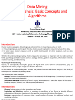 Chapter-8 (Cluster Analysis Basic Concepts and Algorithms)