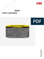 How to Read a NEMA Motor Nameplate