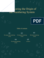 EN Discovering The Origin of The Numbering System by Slidesgo