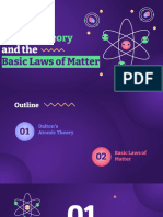 Atomic Theory and Basic Laws of Matter 1