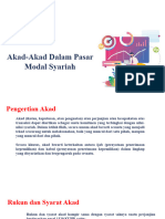 Akad-Akad Dalam Pasar Modal Syariah