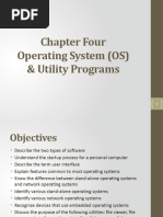 Lesson 4 - Operating System and Utility Programs