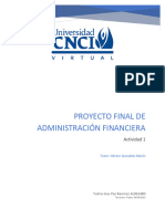 Proyecto Final Administración Financiera