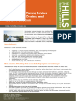 Fact Sheet - Stormwater Drains and Water Pollution