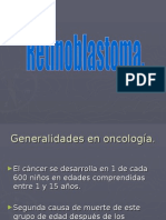 Retinoblastoma, Oftalmología.