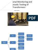 Conditional Monitoring and Diagonostic Testing of Transformers - Lohit Gupta
