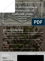 Types of Phytochemical Extraction