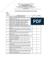 Monitoring Pelaksanaan Program Keselamatan Pasien