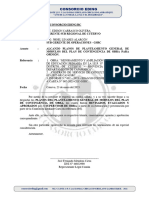Carta #002 - 2023 - Planos de Planteamiento General de Módulos de Contingencia