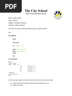 Computer Science Questions From Chapter 10 For Class 10 11