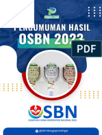 Hasil Pengumuman Osbn 2023 Jenjang Sma, Ma Dan SMK