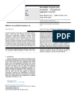 Formatted Journal Paper Effects of Modified Binders On Flowability of Grout and Properties of Preplaced Aggregate Concrete