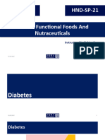 Lecture No 07 Functional Foods Nutraceutical - Copy-1