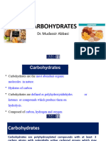 Lecture No 5 & 6. Function of Carbohydrates