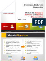 ECCU 500 - Page 1 10 CND Module 01 Computer Network and Defense Fundamentals