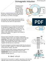 PHY167 6 Electromagnetic Induction