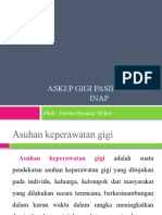 Askep Gigi Pasien Rawat Inap