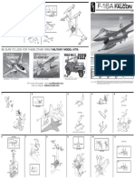 AMT F-16A 1-48 - Instructions