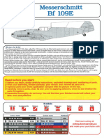 AZ Model BF 109E 1-72 - Instructions