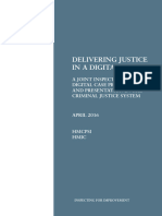 Delivering Justice in A Digital Age
