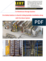 Automatic Warehouse - Fire Safety Solution
