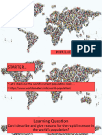 Population Growth - Year 9 (WK 1)