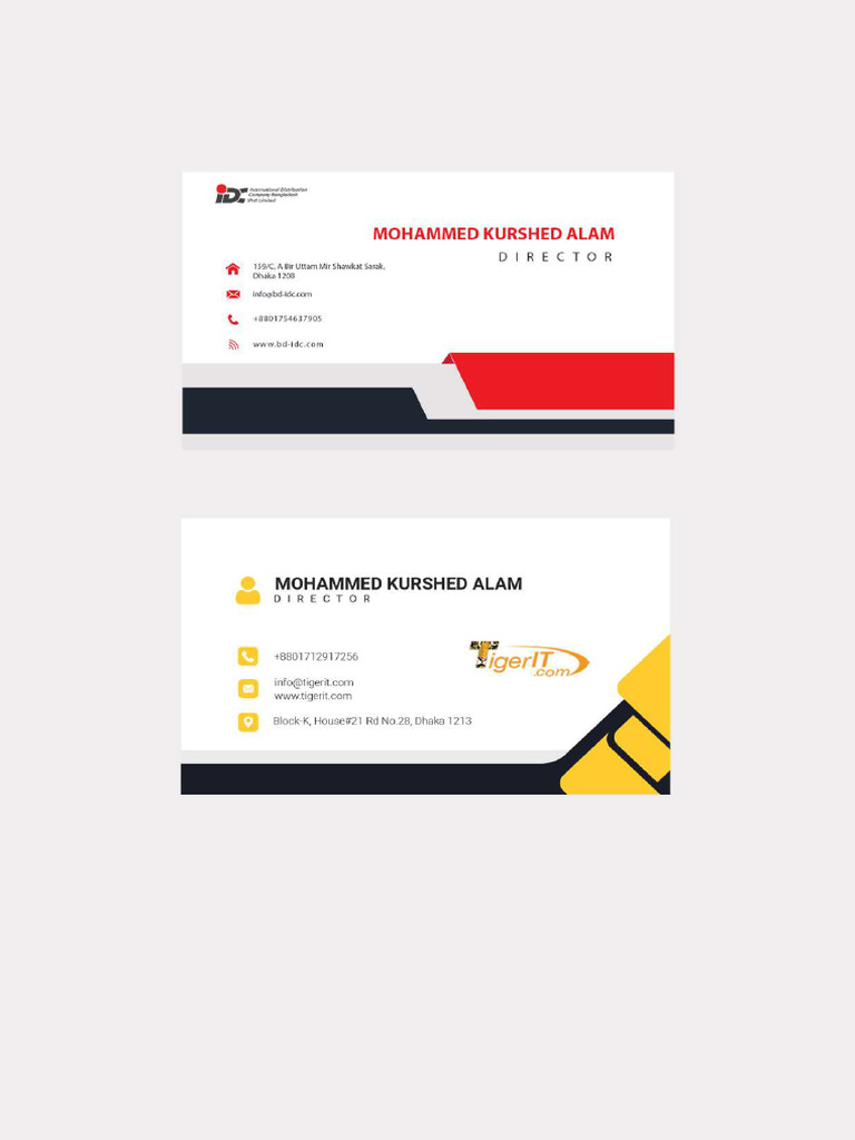 Visiting Card | PDF