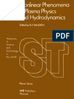 Sagdeev (Ed.) - Nonlinear Phenomena in Plasma Physics and Hydrodynamics - Mir - 1986