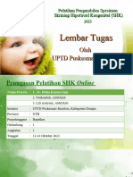 Lembar Tugas Uptd Puskesmas Rasabou