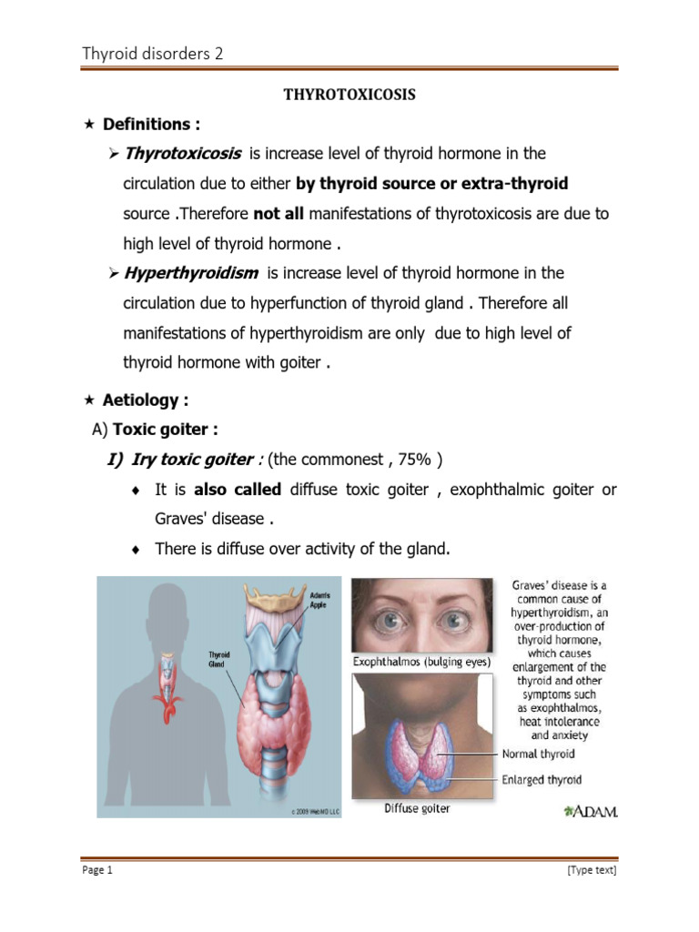 Thyroid Disorders 2 Pdf