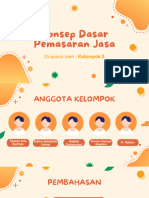 Konsep Dasar Pemasaran Jasa 