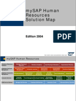 MySAP ERP Human Capital Management Solution Map