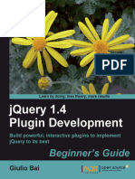 JQuery 1.4 Plugin Development Beginners Guide