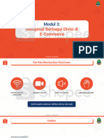 Modul 3 - Mengenal Berbagai Divisi Di E-Commerce