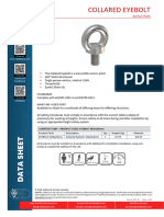 Eyebolt M16x26 Data Sheet