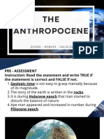 Anthropocene Presentation