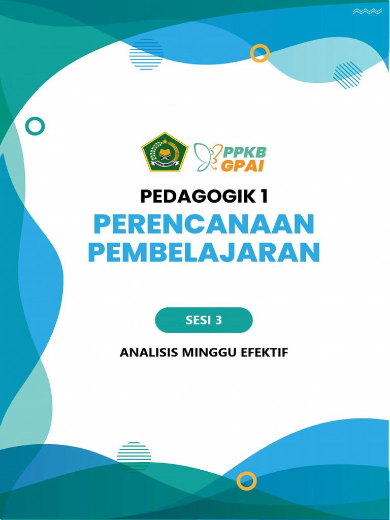 Minggu Efektif | PDF | Karier & Perkembangan
