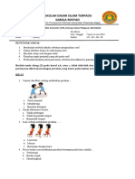 Soal PTS PJOK Kelas 1 Semester 2