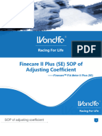 FS-114 SOP of Adjusting Coefficient