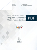 Guía para La Elaboración de Reglas de Operación 2020