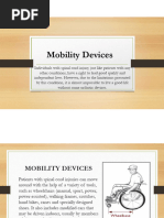 MASS Mobility Aids Application Guide | PDF | Wheelchair | Manufactured ...