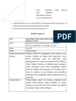 Tugas Statistik Review Jurnal Internasional KARTIKA ZARI ARYANI 37 D PRODI MARS Fix