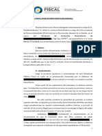 Dictamen Fiscalía Federal N° 3 Rosario y PROCUNAR en Incidente de Detención Domiciliaria de A. J. F. S - Inf. Ley 23.737