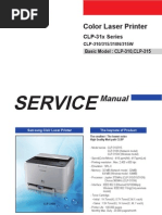 Samsung CLP-310 Series Printer Service Manual