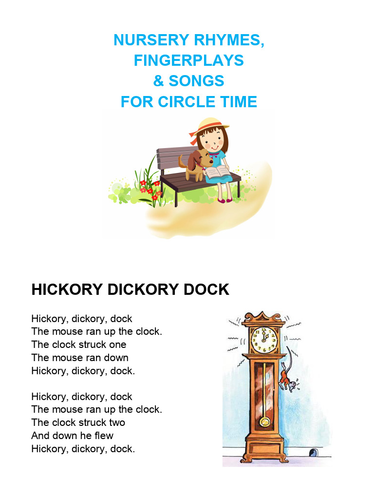 Nursery Rhymes 1 | PDF