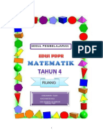 Modul Pembelajaran PDPR MATEMATIK t4 Covid