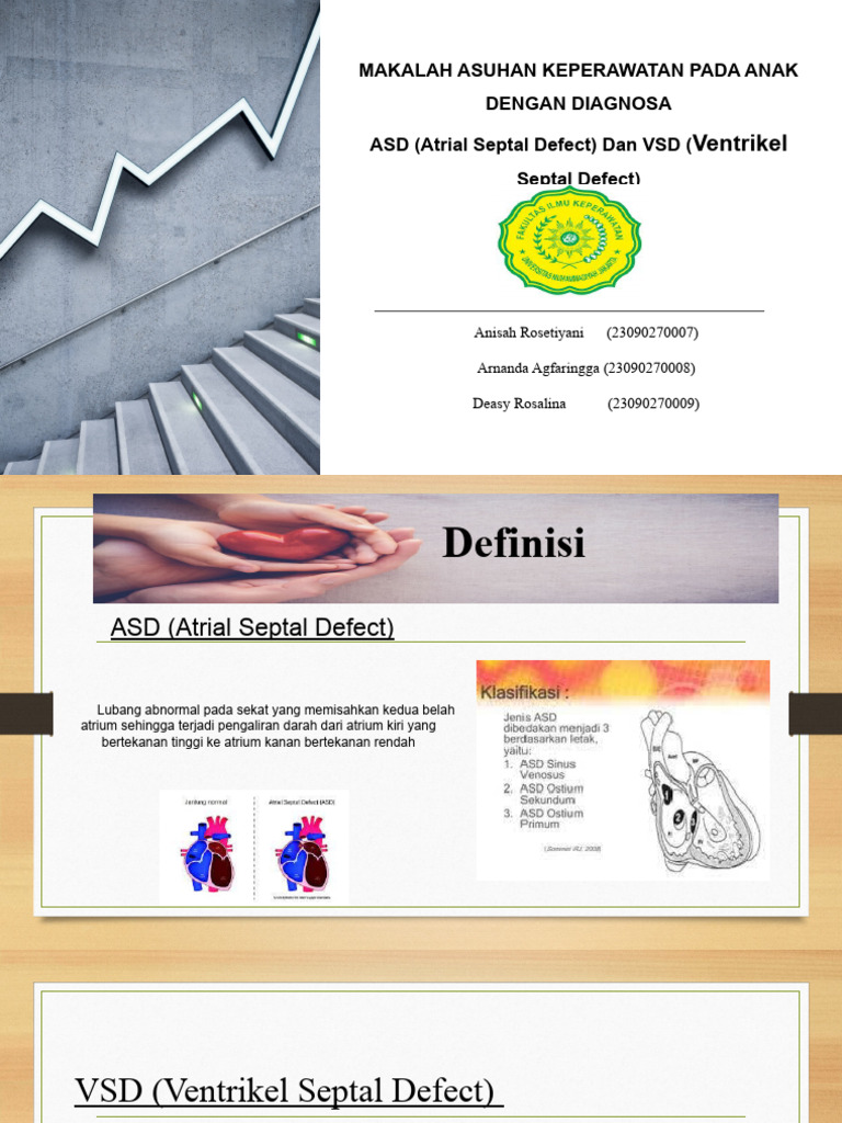 Asuhan Keperawatan untuk ASD dan VSD | PDF