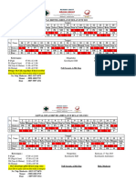 Jadwal Ambulance Juni - Desember 2023