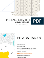 Perilaku Organisasi Pertemuan 4